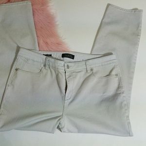 Talbots Flawless 5 pocket Slim Ankle Jeans Sz 16